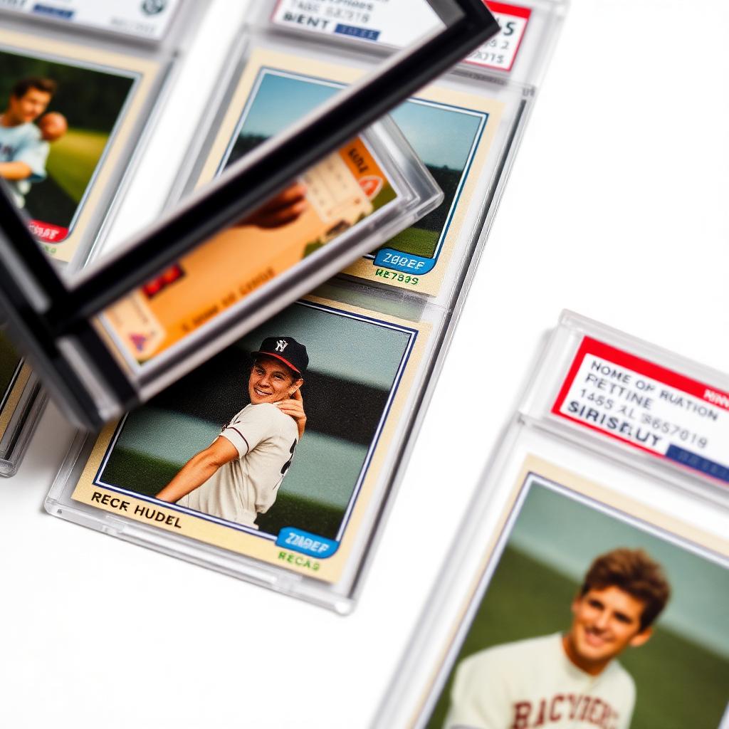 Trading card grading
